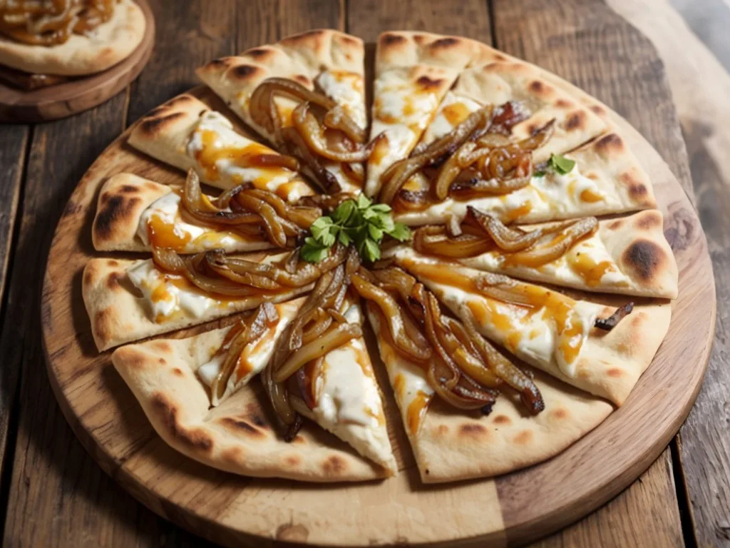 Flatbread at Central Bistro happy hour